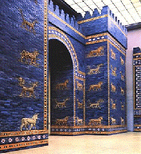 Il cancello di Ishtar a Babilonia